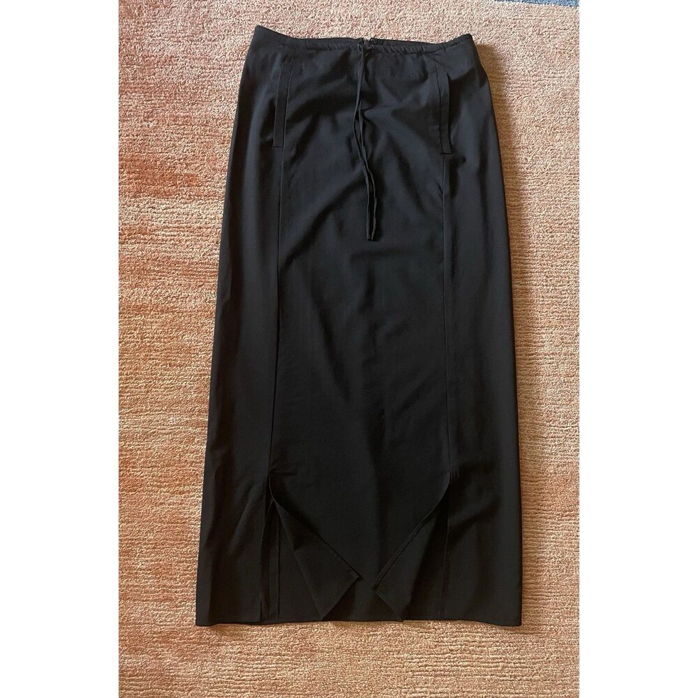 Adrienne Vittadini Black Maxi Skirt